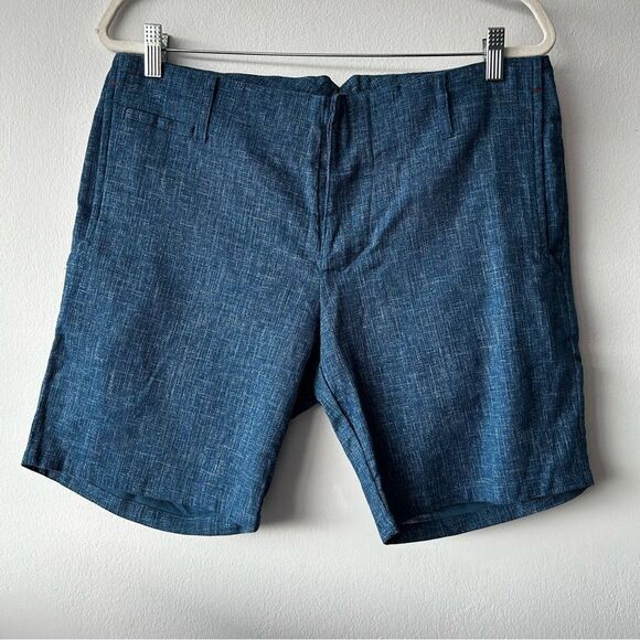 18 WAITS Men's Signature Shorts Denim Blue color - Picture 3 of 11